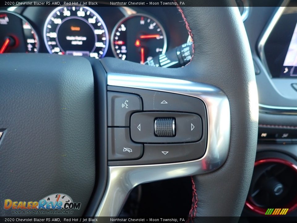 2020 Chevrolet Blazer RS AWD Red Hot / Jet Black Photo #18