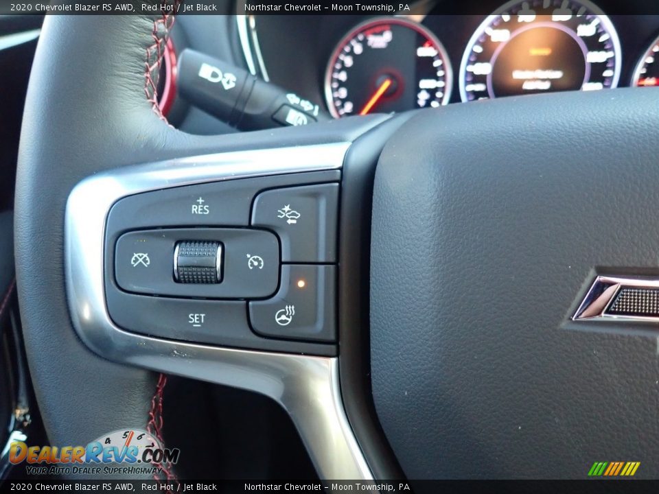 2020 Chevrolet Blazer RS AWD Red Hot / Jet Black Photo #19