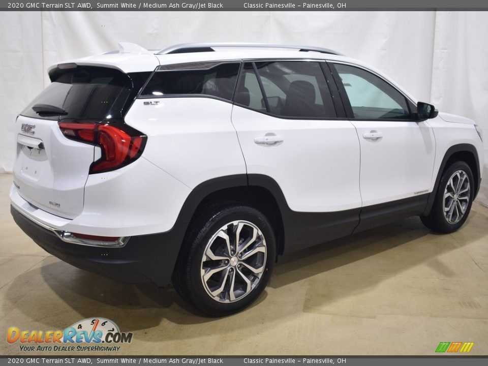 2020 GMC Terrain SLT AWD Summit White / Medium Ash Gray/Jet Black Photo #2