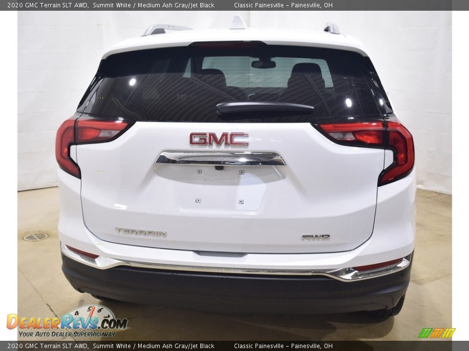 2020 GMC Terrain SLT AWD Summit White / Medium Ash Gray/Jet Black Photo #3