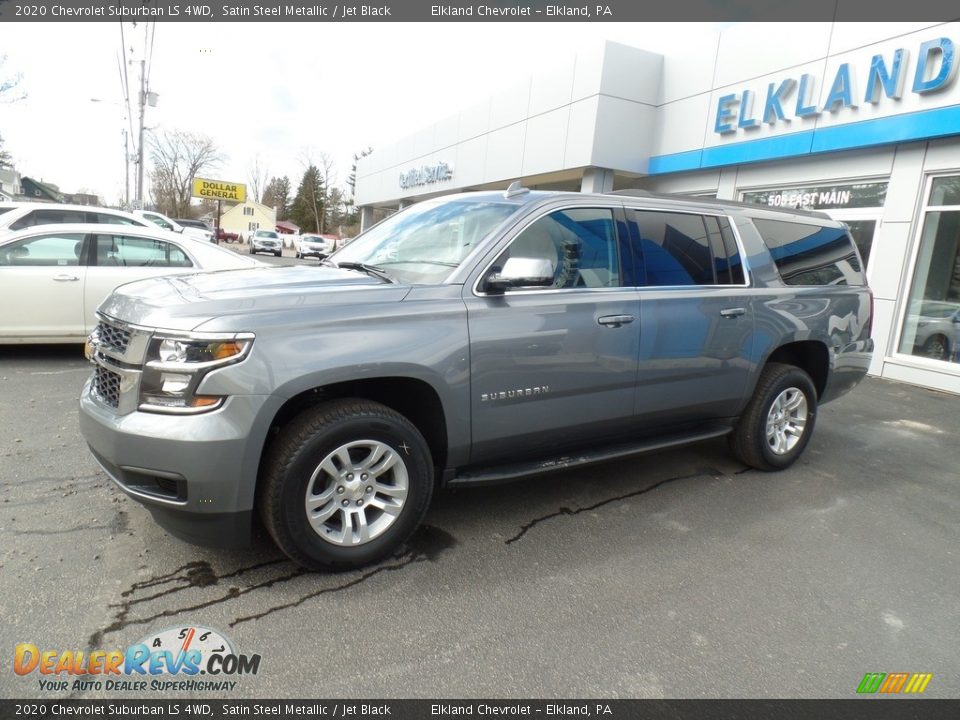 2020 Chevrolet Suburban LS 4WD Satin Steel Metallic / Jet Black Photo #1