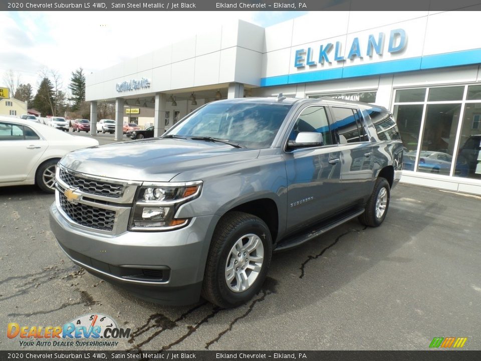 2020 Chevrolet Suburban LS 4WD Satin Steel Metallic / Jet Black Photo #2
