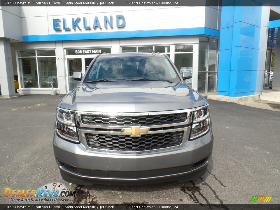 2020 Chevrolet Suburban LS 4WD Satin Steel Metallic / Jet Black Photo #3