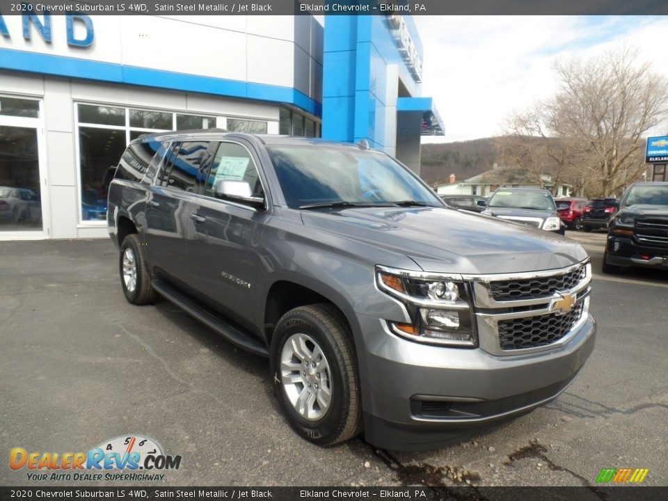 2020 Chevrolet Suburban LS 4WD Satin Steel Metallic / Jet Black Photo #4