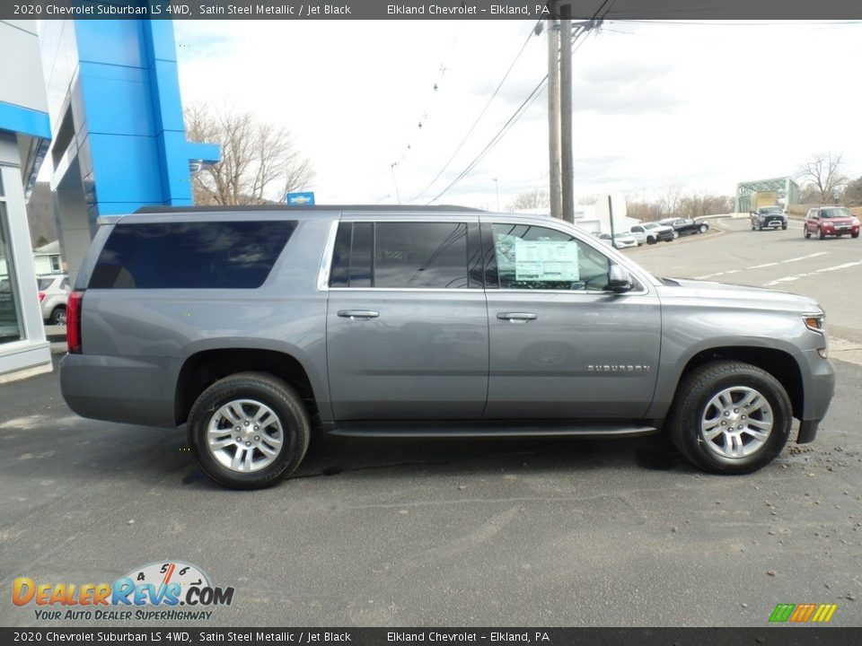 2020 Chevrolet Suburban LS 4WD Satin Steel Metallic / Jet Black Photo #5
