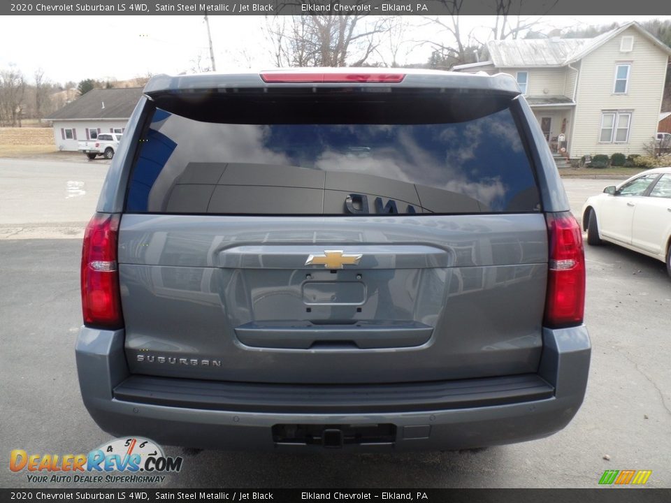 2020 Chevrolet Suburban LS 4WD Satin Steel Metallic / Jet Black Photo #7