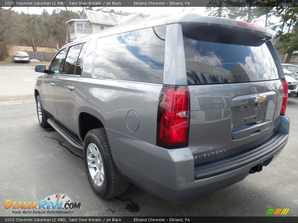 2020 Chevrolet Suburban LS 4WD Satin Steel Metallic / Jet Black Photo #8