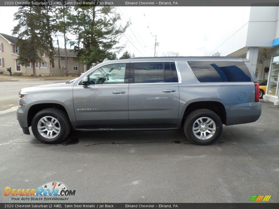 2020 Chevrolet Suburban LS 4WD Satin Steel Metallic / Jet Black Photo #9