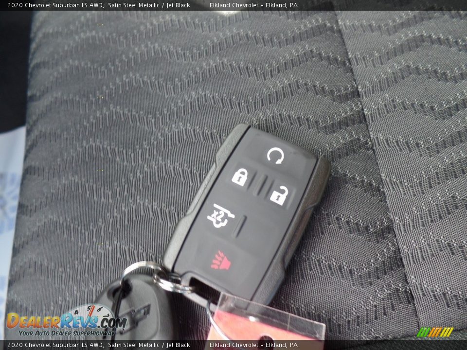 2020 Chevrolet Suburban LS 4WD Satin Steel Metallic / Jet Black Photo #18