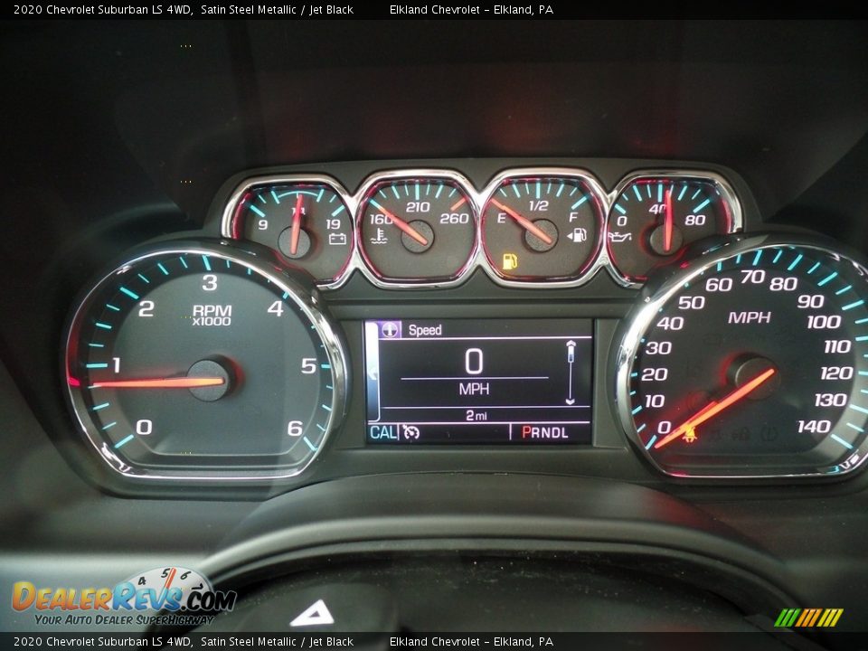 2020 Chevrolet Suburban LS 4WD Satin Steel Metallic / Jet Black Photo #24