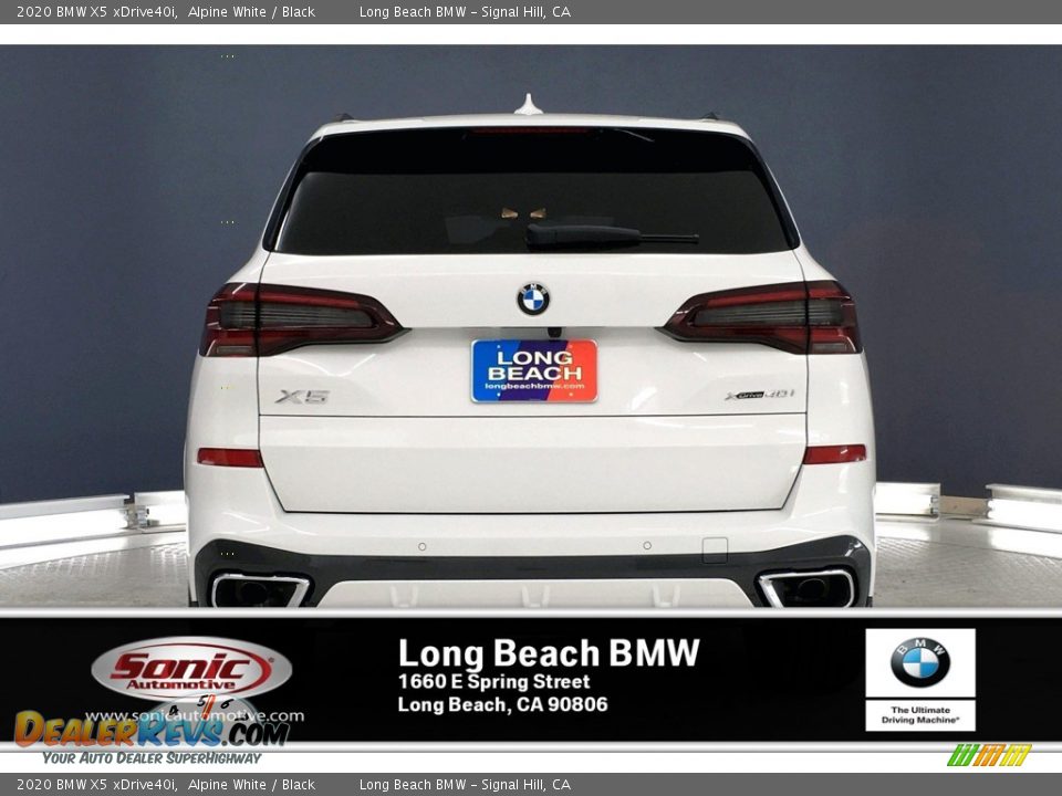 2020 BMW X5 xDrive40i Alpine White / Black Photo #3