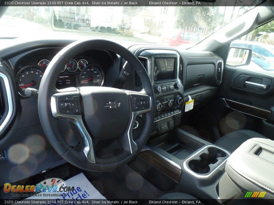 2020 Chevrolet Silverado 1500 RST Crew Cab 4x4 Silver Ice Metallic / Jet Black Photo #20