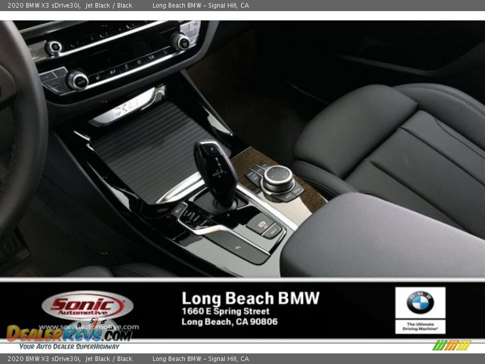 2020 BMW X3 sDrive30i Jet Black / Black Photo #6