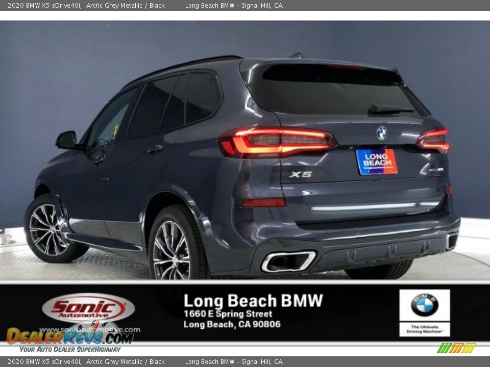2020 BMW X5 sDrive40i Arctic Grey Metallic / Black Photo #2