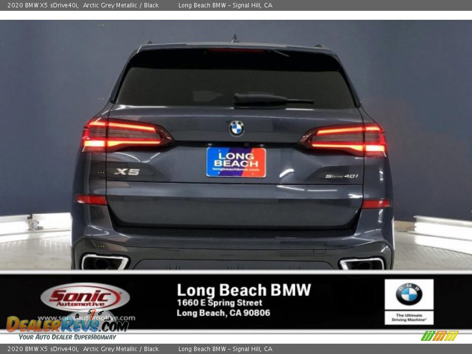 2020 BMW X5 sDrive40i Arctic Grey Metallic / Black Photo #3