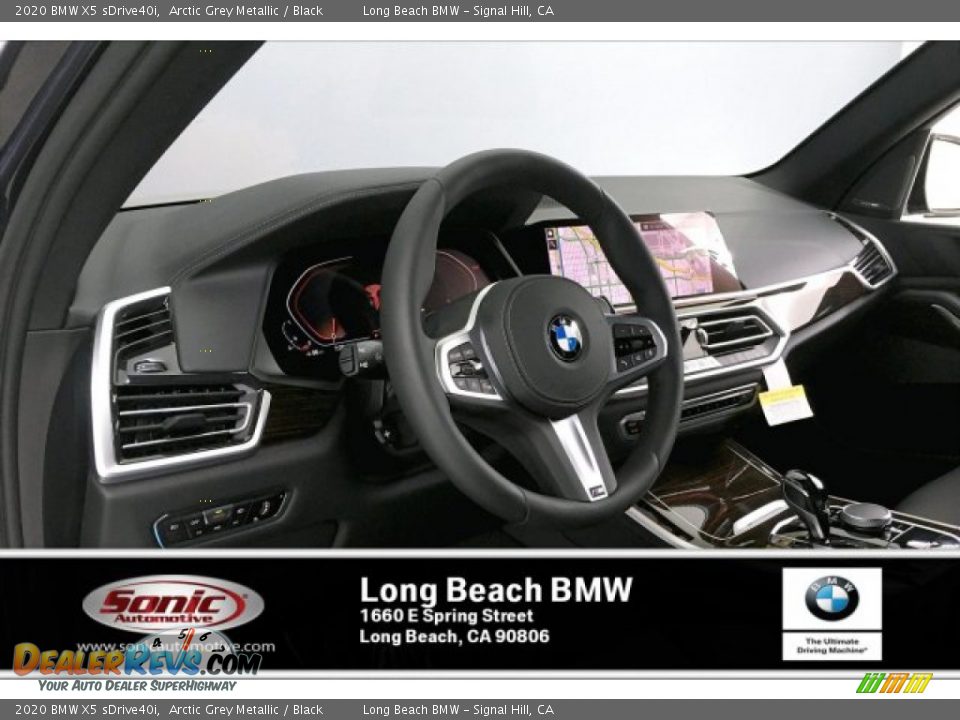 2020 BMW X5 sDrive40i Arctic Grey Metallic / Black Photo #4