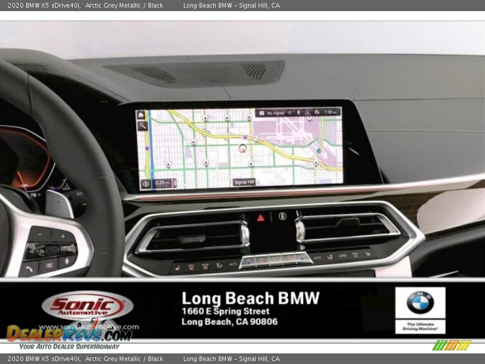 2020 BMW X5 sDrive40i Arctic Grey Metallic / Black Photo #5