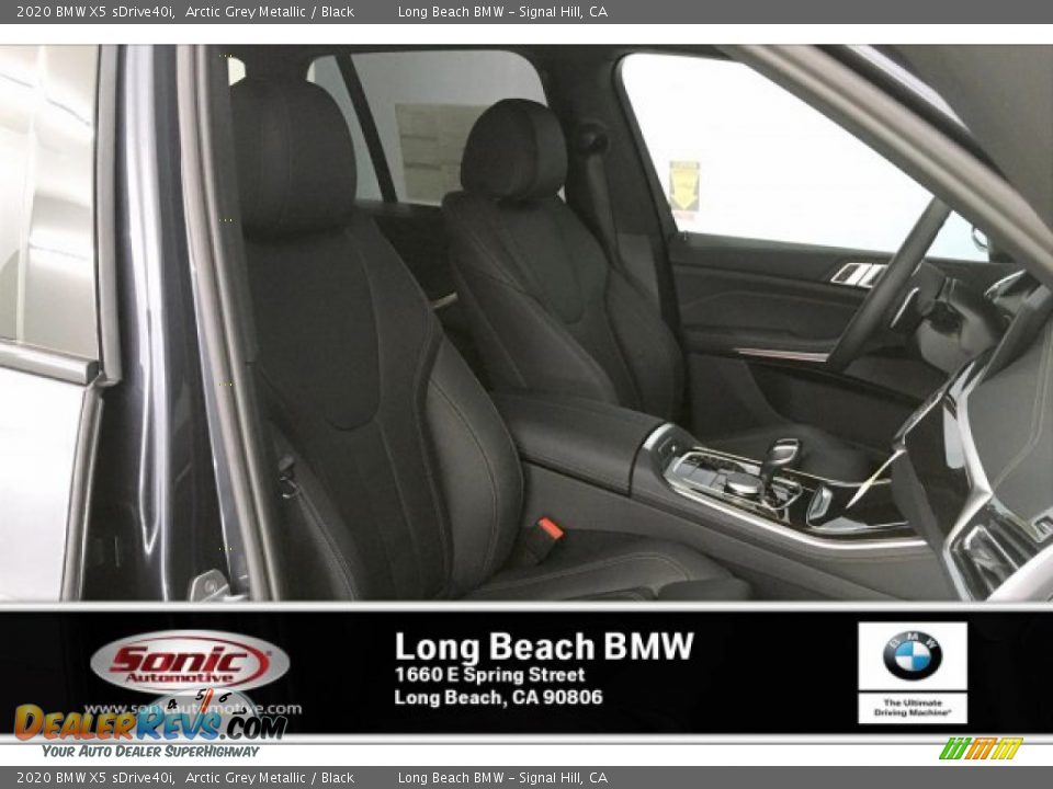 2020 BMW X5 sDrive40i Arctic Grey Metallic / Black Photo #7