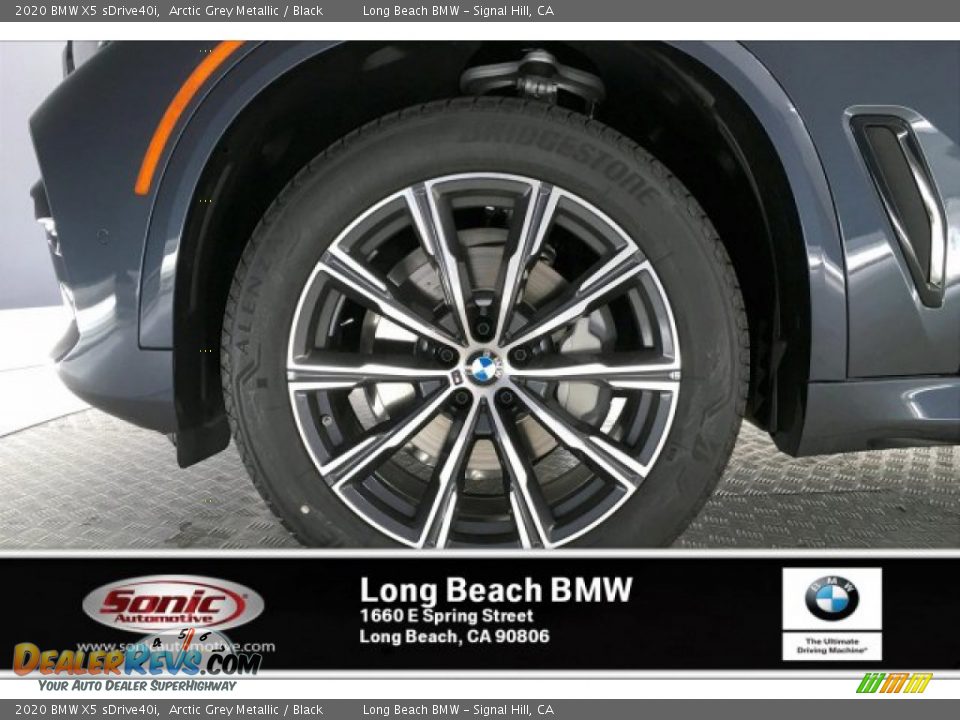 2020 BMW X5 sDrive40i Arctic Grey Metallic / Black Photo #9