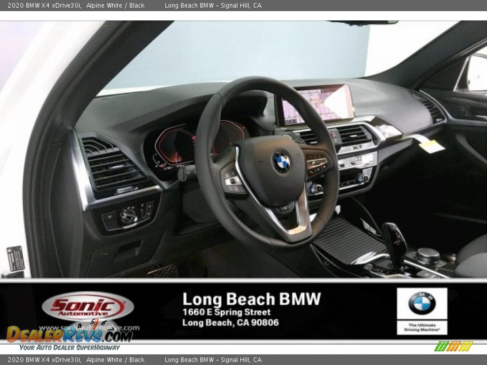 2020 BMW X4 xDrive30i Alpine White / Black Photo #4
