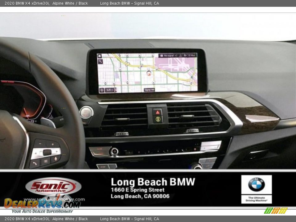 2020 BMW X4 xDrive30i Alpine White / Black Photo #5