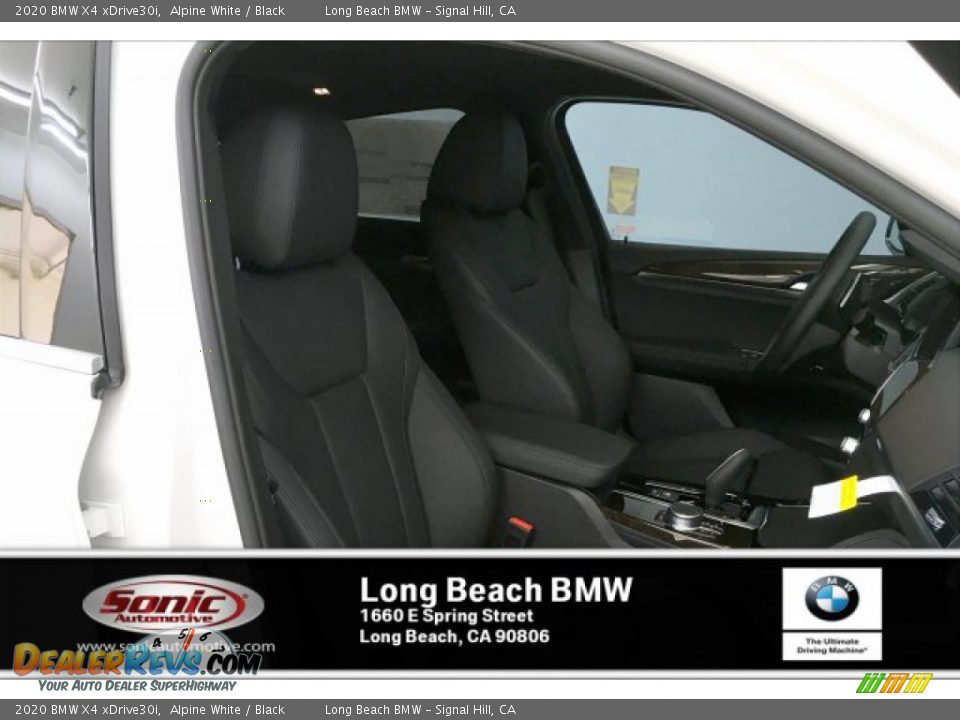 2020 BMW X4 xDrive30i Alpine White / Black Photo #7