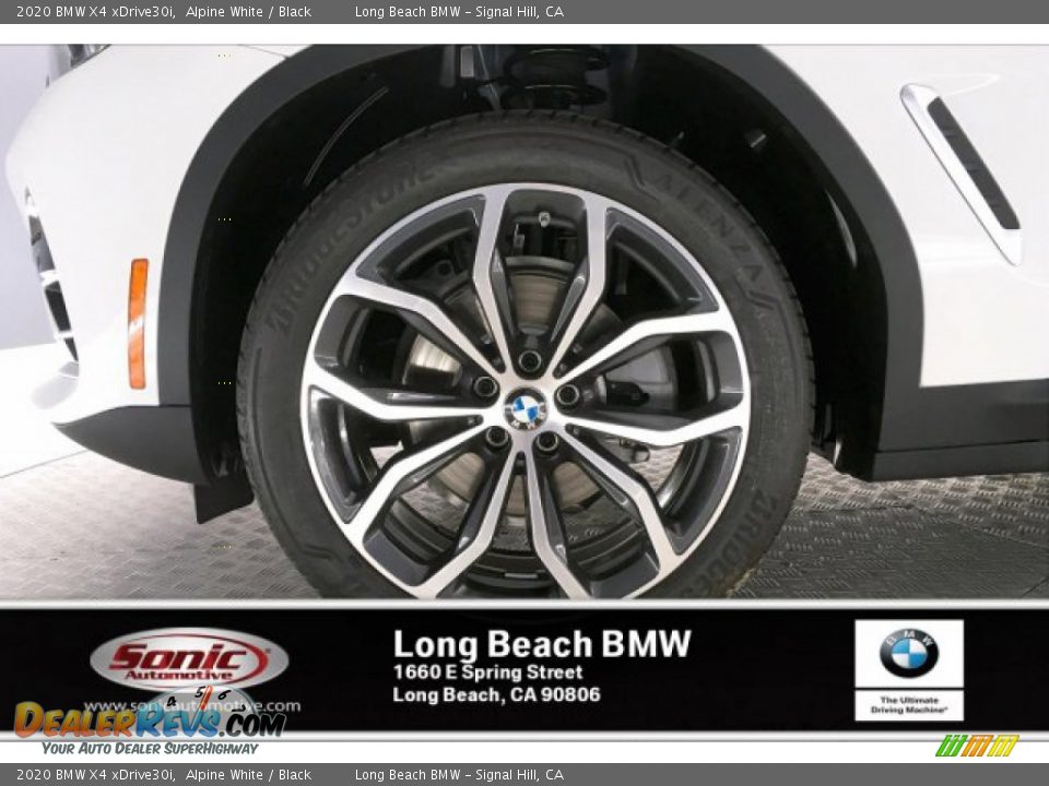 2020 BMW X4 xDrive30i Alpine White / Black Photo #9