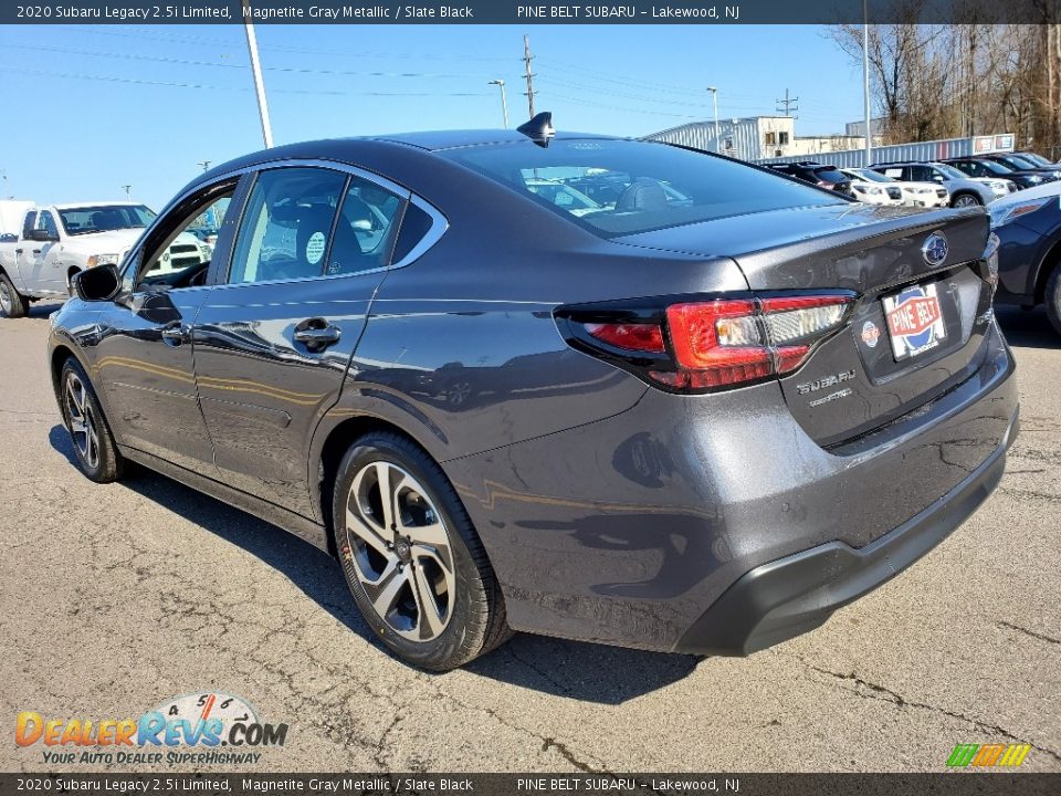 2020 Subaru Legacy 2.5i Limited Magnetite Gray Metallic / Slate Black Photo #4