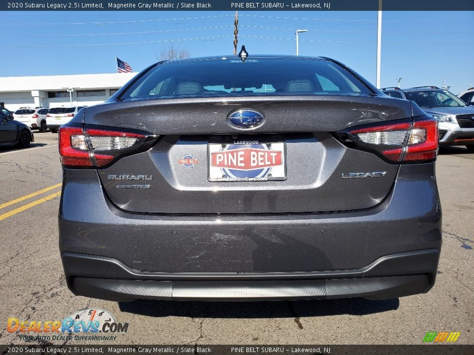 2020 Subaru Legacy 2.5i Limited Magnetite Gray Metallic / Slate Black Photo #6