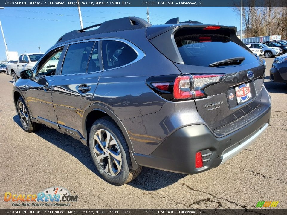 2020 Subaru Outback 2.5i Limited Magnetite Gray Metallic / Slate Black Photo #6