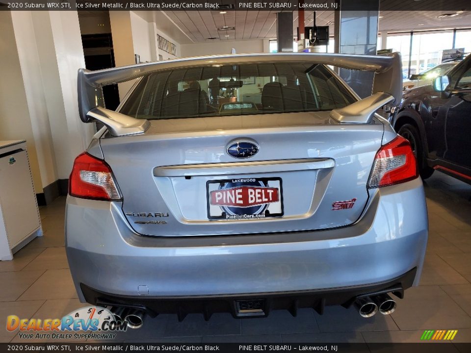 2020 Subaru WRX STI Ice Silver Metallic / Black Ultra Suede/Carbon Black Photo #5