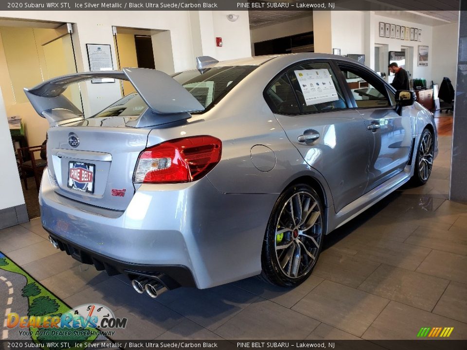 2020 Subaru WRX STI Ice Silver Metallic / Black Ultra Suede/Carbon Black Photo #6