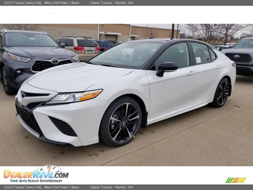 2020 Toyota Camry XSE Wind Chill Pearl / Black Photo #1