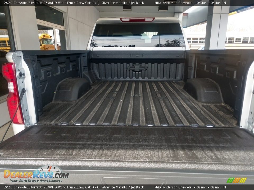 2020 Chevrolet Silverado 2500HD Work Truck Crew Cab 4x4 Silver Ice Metallic / Jet Black Photo #10