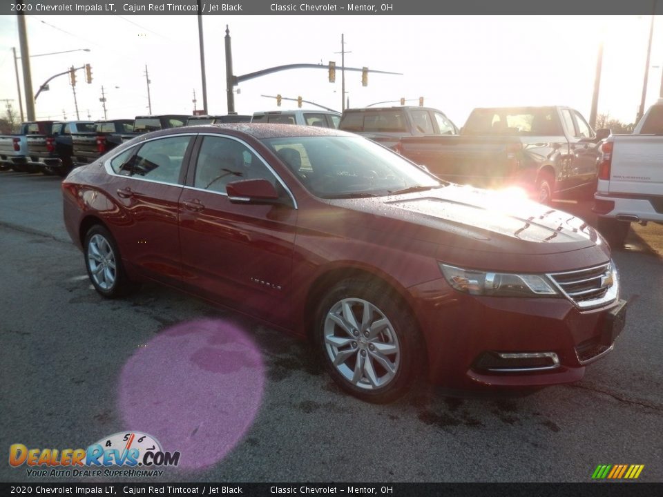 2020 Chevrolet Impala LT Cajun Red Tintcoat / Jet Black Photo #3