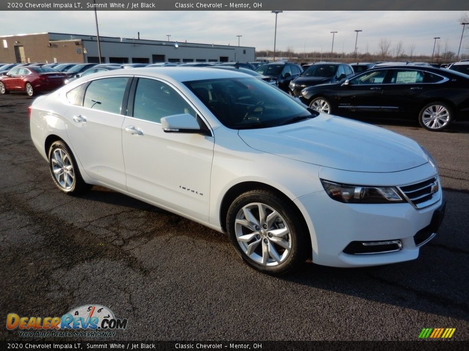 2020 Chevrolet Impala LT Summit White / Jet Black Photo #3