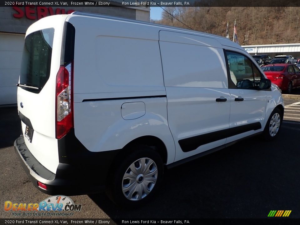 2020 Ford Transit Connect XL Van Frozen White / Ebony Photo #3