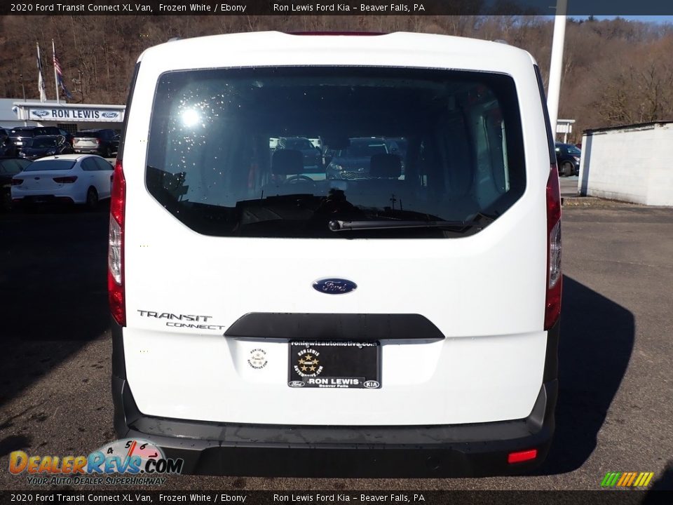 2020 Ford Transit Connect XL Van Frozen White / Ebony Photo #4