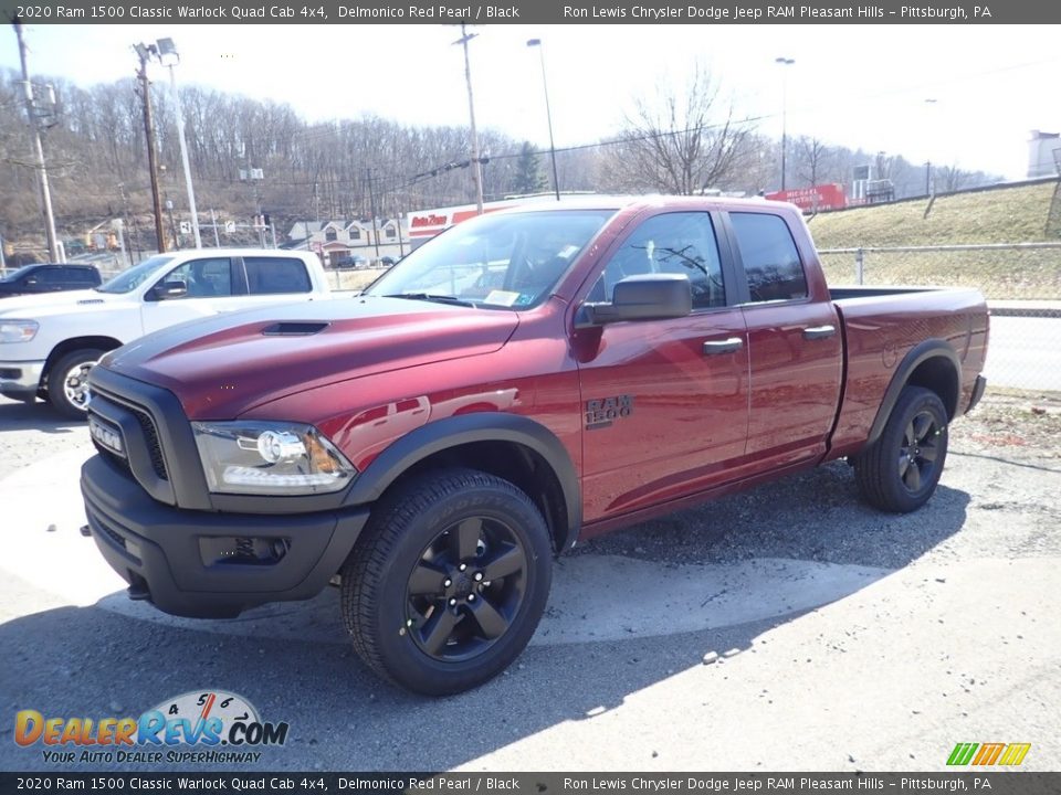 2020 Ram 1500 Classic Warlock Quad Cab 4x4 Delmonico Red Pearl / Black Photo #1