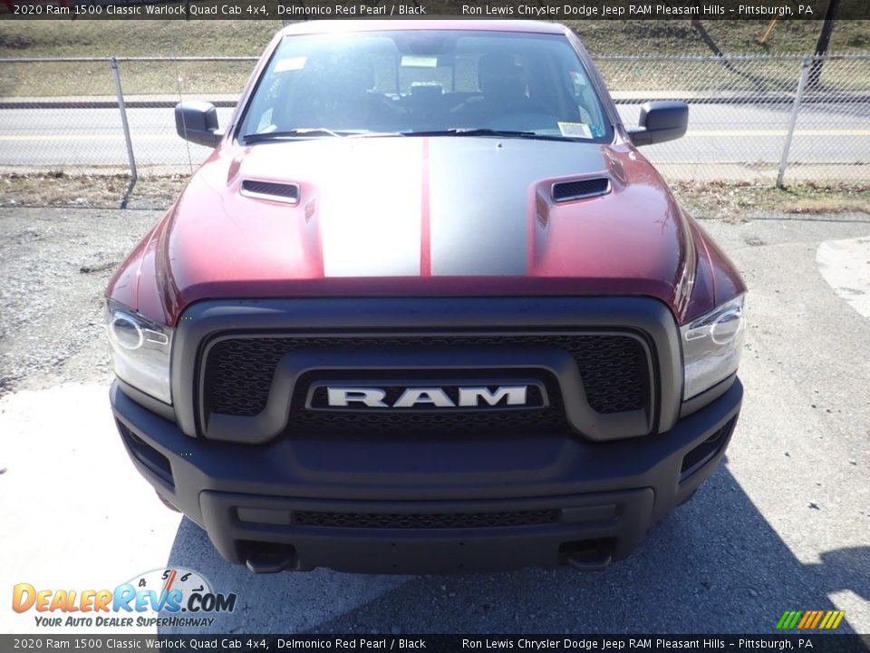 2020 Ram 1500 Classic Warlock Quad Cab 4x4 Delmonico Red Pearl / Black Photo #2