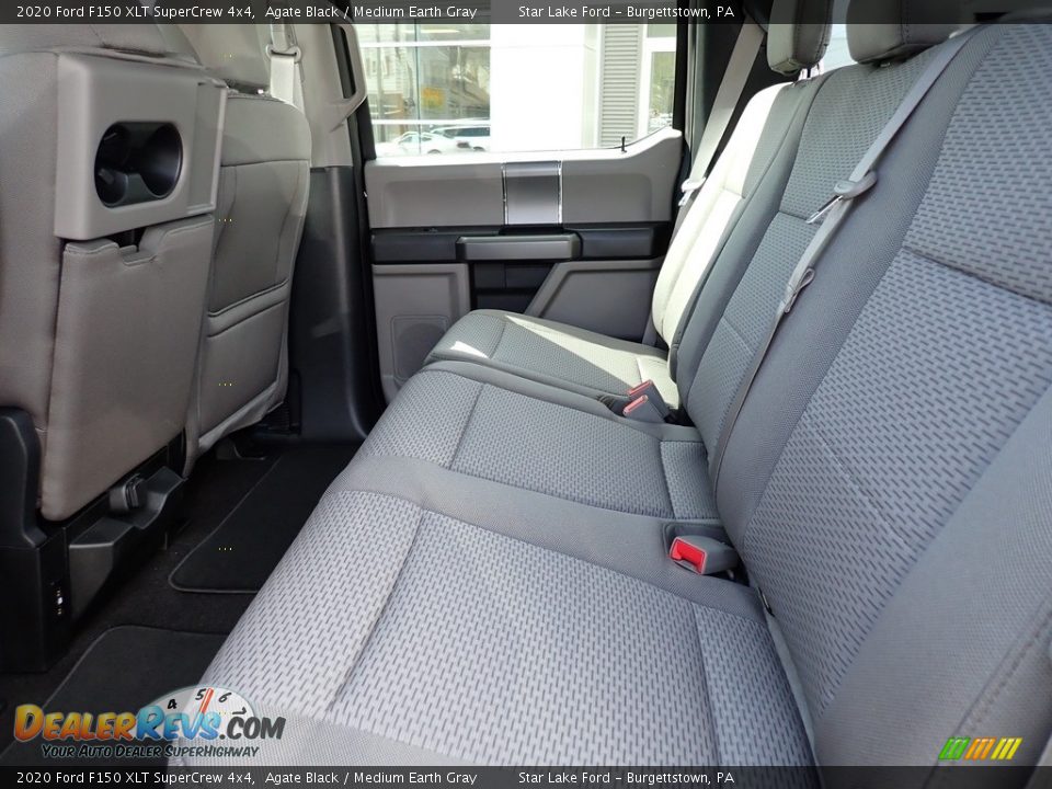 2020 Ford F150 XLT SuperCrew 4x4 Agate Black / Medium Earth Gray Photo #11
