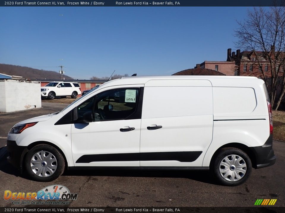 2020 Ford Transit Connect XL Van Frozen White / Ebony Photo #7