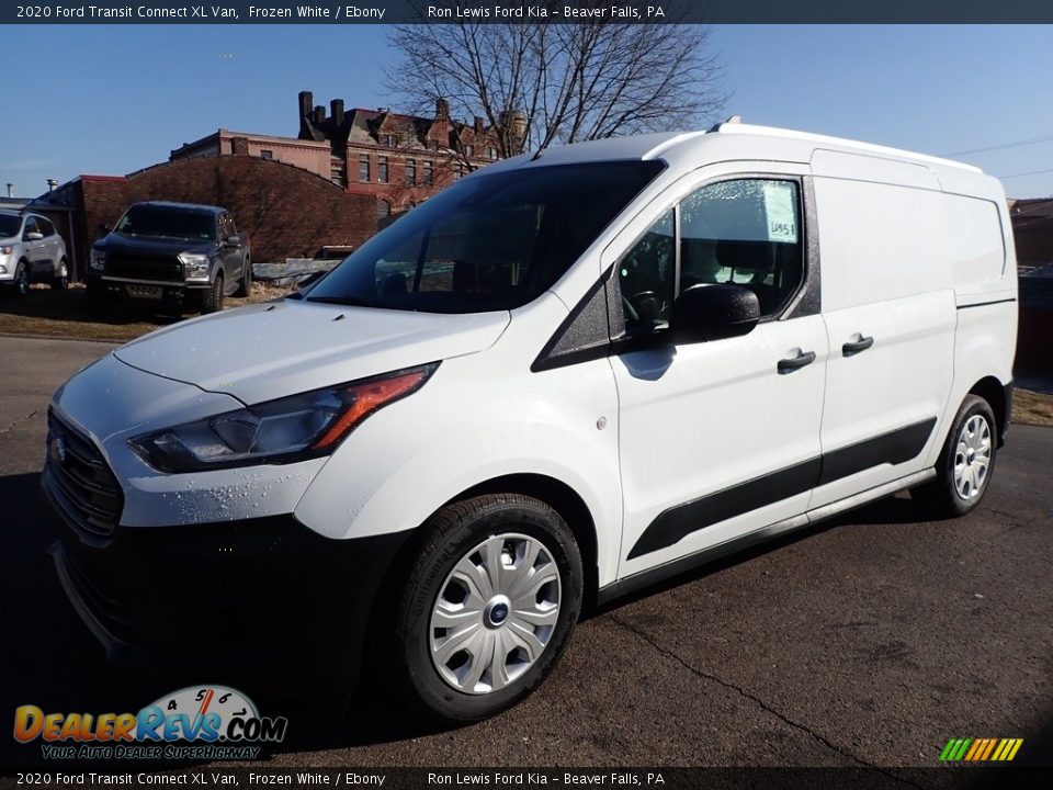 2020 Ford Transit Connect XL Van Frozen White / Ebony Photo #8