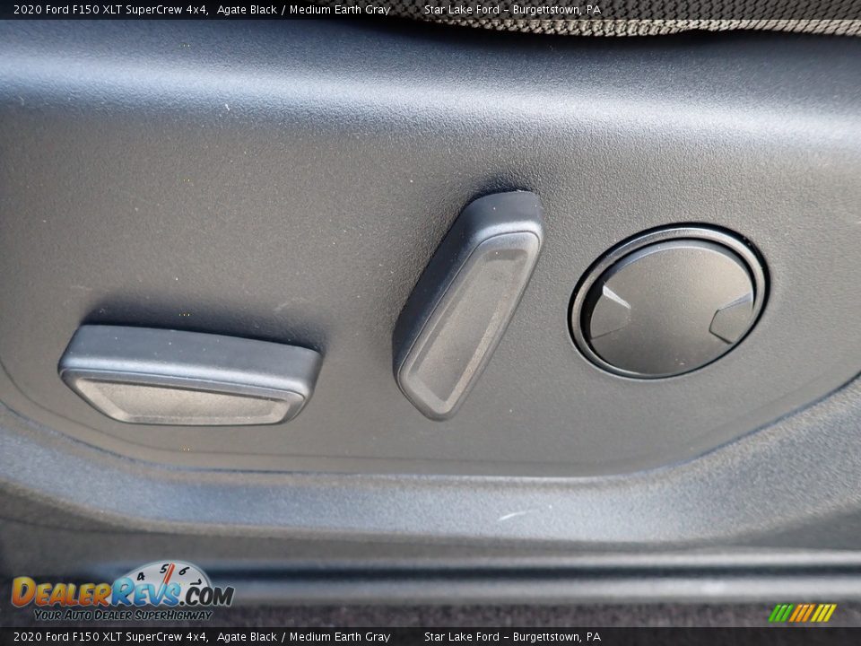 2020 Ford F150 XLT SuperCrew 4x4 Agate Black / Medium Earth Gray Photo #16