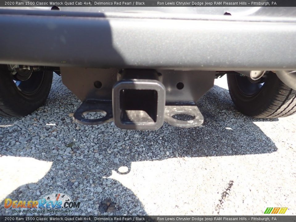 2020 Ram 1500 Classic Warlock Quad Cab 4x4 Delmonico Red Pearl / Black Photo #9
