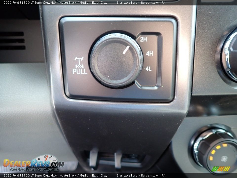 2020 Ford F150 XLT SuperCrew 4x4 Agate Black / Medium Earth Gray Photo #17
