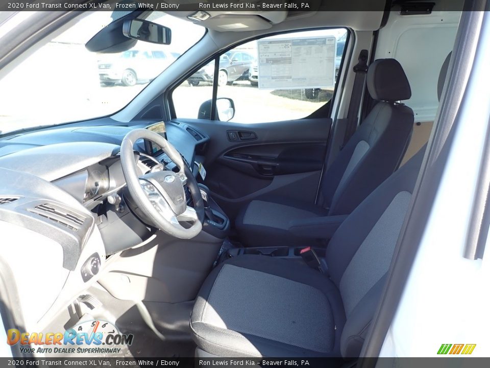 2020 Ford Transit Connect XL Van Frozen White / Ebony Photo #13