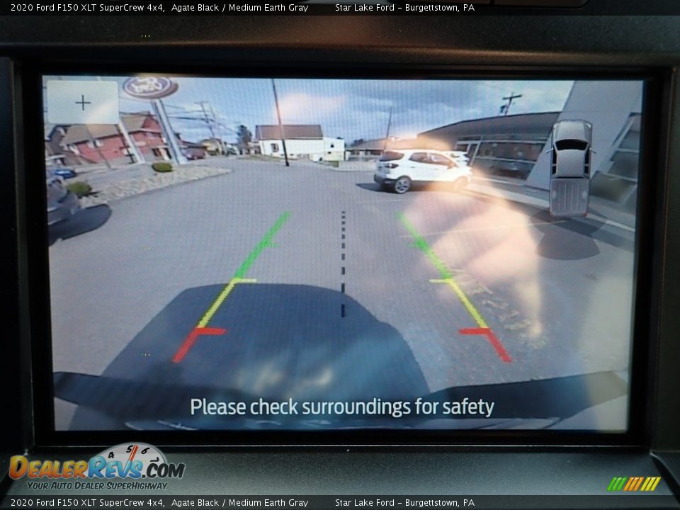 2020 Ford F150 XLT SuperCrew 4x4 Agate Black / Medium Earth Gray Photo #19