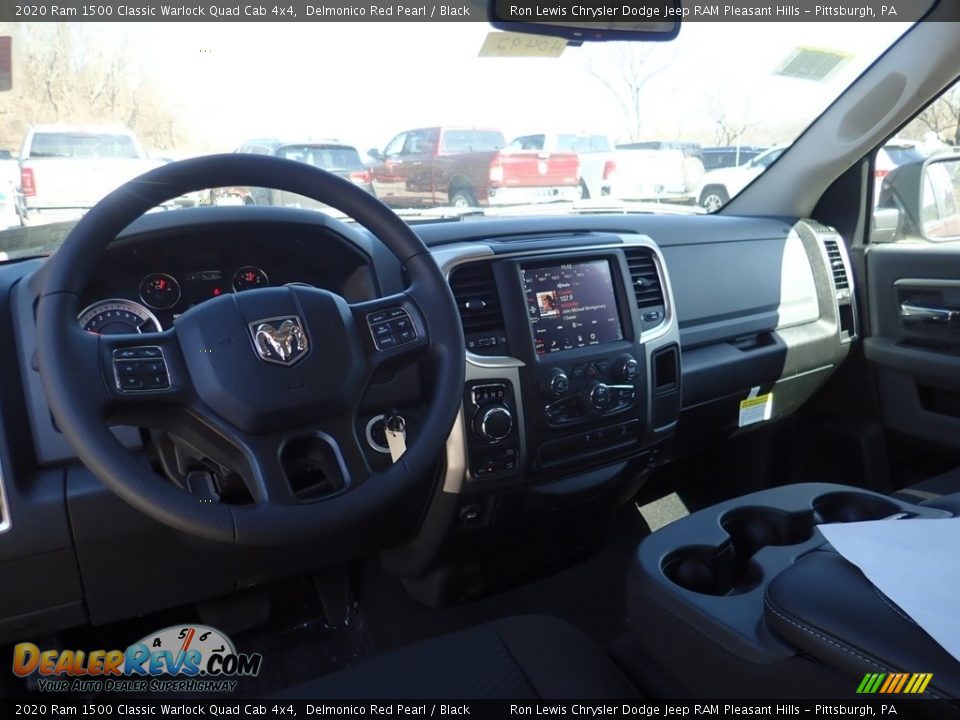 2020 Ram 1500 Classic Warlock Quad Cab 4x4 Delmonico Red Pearl / Black Photo #12