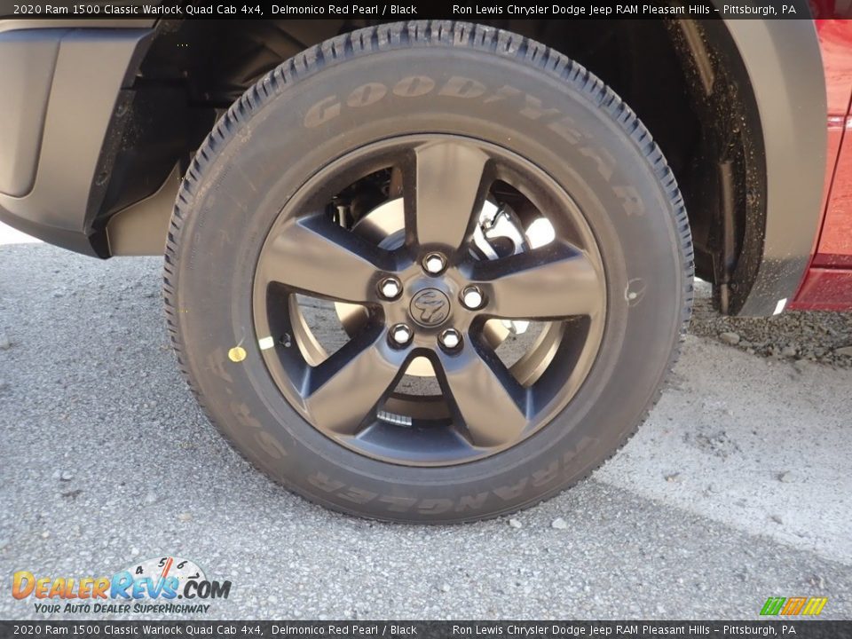 2020 Ram 1500 Classic Warlock Quad Cab 4x4 Delmonico Red Pearl / Black Photo #15